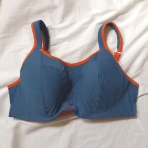 PANACHE Sports Bra Padding 40DD Blue/Orange